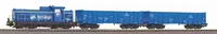 Štartovacia sada sm42-606 pkp cargo s vagónmi na uhlie