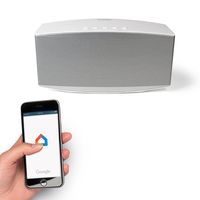 Blaupunkt Chromecast Multiroom W-Lan (Wifi) Lautsprecher, Bluetooth & Aux-In, Farbe:weiß
