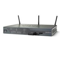 Cisco 881 4G, Ethernet-WAN, Gigabit Ethernet, SIM-Karten-Slot, Schwarz