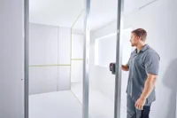 Flex Kreuzlinien Laser mit Empfängermodus selbstnivellierend