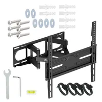 ARLI TV Wandhalterung 32"-70" vollbeweglich, ausziehbar, drehbar, schwenkbar & neigbar Wandhalter für LED LCD OLED Curved