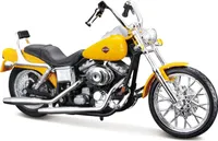 Maisto - HD - Motorrad - 2001 FXDWG Dyna Wide Glide, Blisterbox, 1:18