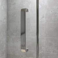 85X195cm Duschkabine Eckeinstieg Duschabtrennung 8mm Sicherheitsglas Duschwand