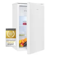 Merax Table Top Kühlschrank mit Gefrierfach, LED-Beleuchtung, Kühl- und  Gefrierfunktion BCD-86A, 87 cm hoch, 42 cm breit, Mini Kühlschrank mit  Doppeltür, 60 L, freistehend und klein