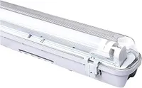 VINGO LED Feuchtraumleuchte Wannenleuchte 150 CM Werkstattleuchte 24W Weiss G13 T8 Lampe LED Roehre Werkstatt Deckenleuchte Leuchtstoff Roehren¡­
