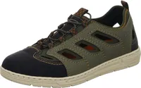 Rieker Herren Slipper in Grün, Größe 45
