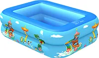 Hause Cartoon Aufblasbare Baby Kinder Wasserspiel Pvc Badewanne Schwimmbad 120*85*35Cm