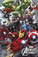 Plagát marvel the avengers united