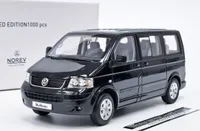 Volkswagen T5 Multivan (2003) schwarz NOREV 1:18