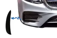Bočné plutvy Flics pre Mercedes W213 S213 C238 A238 E43 E53 Look black