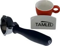 Siebträger 1 Portion + Espressotasse Set