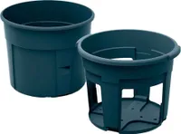 Prosperplast Potatoes 39.2x39.2x31.6 Cm Blumentopf Grau  Grau One Size