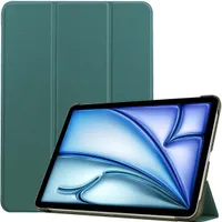 Bizon Case Tab Croc Apple iPad Air 13" M2 2024 dunkelgrün