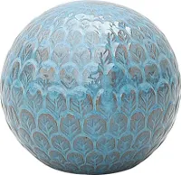 Dekokugel Lafiora 20 cm blau