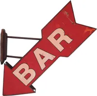 Schild aus Eisen 53 cm