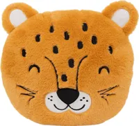 Kinderkissen"Panthère" braun - 30x30 cm - Atmosphera créateur d'intérieur
