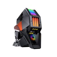 COUGAR Gaming Conquer 2 Full Tower Black, Orange COUGAR GAMING Produktfarbe: Schwarz, Orange, Anzahl der USB 3.2 Gen 1 (3.1 Gen 1) Typ A Anschlüsse: 2, Typ: PC, Formfaktor: Full Tower, Anzahl der USB 3.2 Gen 2 (3.1 Gen 2) Typ C: 1, Unterstützte Motherboard-Formfaktoren: ATX, CEB, micro ATX, Mini-ITX, Anzahl der 3,5"-Laufwerksschächte: 2, Stromquelle enthalten: Nein, Unterstützte Festplattengrößen: 2,5,3,5"