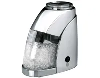 Eiscrusher Maschine mit Eisschaufel Ice Crusher manuell Metall Eiszerkleinerer 