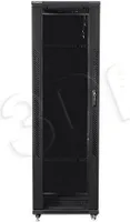 Szafa komunikacyjna, szafa rack Lanberg 19" wolnostojąca 42U, 800x1000 do samodzielnego montażu, czarna
