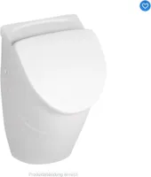 VILLEROY & BOCH O.NOVO Keramik Absaug Urinal mit Deckel