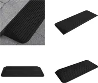 vidaXL Nájezdová rampa 110x41x5 cm gumová - Nájezdová rampa - Nájezdové rampy - Silniční nájezdy - Silniční nájezdy
