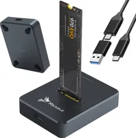 Adaptér Reagle SSD M.2 NVMe SATA pro disk USB-C 3.2