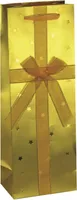 4 Flaschen Geschenktaschen "Weihnachten" / Geschenktüten / Maße: 36x12x8cm