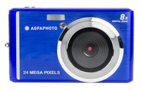 Agfaphoto DC5500 blau Kompaktkamera 24 Megapixel 8x digitaler Zoom 2,4' Display