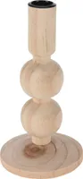 Kerzenständer aus Holz, H. 17 cm