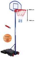 Basketballständer incl Ball & Pumpe Hudora Hornet 260 Basketballkorb 71626 