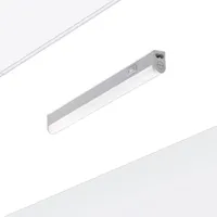 Unterbauleuchte Küche LED neutralweiß 4000K 28cm Unterschrankleuchte mit Schalter weiß 230V erweiterbar Küchenbeleuchtung 370 Lumen 4W