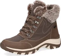 Caprice Sneaker High - Taupe Combi Leder : Normal : 40 Größe: 40 Weite: Normal