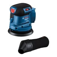 Bosch GEX 185-LI Exzenterschleifer de Akku 18 Volt, ohne Akku, unten de Schleifen Ø 125 mm, 6.000-10.000 min-1, im Karton