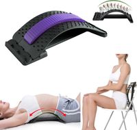 Yakimz Rückenstrecker Rückenmassage Halswirbel Rückentrainer Rückendehner