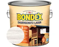 Bondex Dauerschutz Lasur 2,5 L weiß