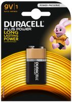 DURACELL Alkaline Batterie "PLUS POWER" E Block 9V 2er
