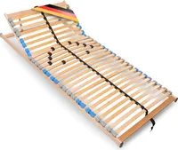 MaDeRa 7-Zonen-Lattenrost  zur Selbstmontage durchgehende Holme, Härtegradverstellung, SÜD, Größe: 90x190 - Kopfteilverstellung