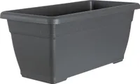 Geli Pflanztrog PLATO Anthrazit 60 x 30 cm - Kunststoff