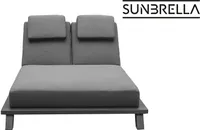 CLEMENTO Bali Doppelliege Aluminium Sunbrella