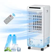 Puluomis Luftkühler mit Wasserkühlung, 7L 3-in-1 Verdunstungskühler, Ventilator, Nachtmodus, Mobile Klimageräte Klimaanlage