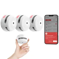 3 Stück X-Sense WLAN Rauchmelder XS01-WX- Smarter Rauchmelder mit PushNachricht!