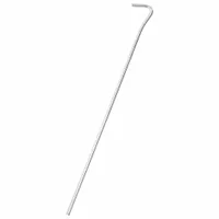 vidaXL Stanové kolíky 50 ks 30 cm Ø5 mm Pozinkovaná ocel