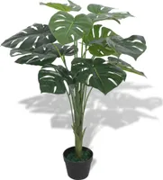 Sztuczna Roślina Monstera Z Doniczką, 70 Cm, Kolor Zielony Lumarko!