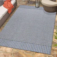 Carpetsale24 In & Outdoor Teppich Sisal Optik Modern Design Flachgewebe Wetterfest Balkon Terrassen Teppich Wohnzimmer Grösse 200x290 cm