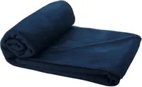 Fleecedecke "Supreme", 150x120 cm navy-blau