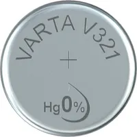 VARTA Silber Oxid Uhrenzelle V321 (SR65) 1,55 Volt 13 mAh