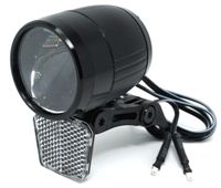 Sensor Standlicht LED Fahrradscheinwerfer 80  Lux Fahrradlampe Nabendynamo TL 