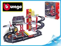 Bburago garáž Ferrari Racing s jedním autíčkem