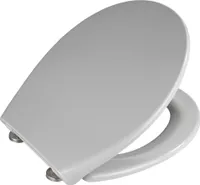 WENKO WC-Sitz mit Absenkautomatik Samos grau