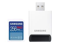 Samsung  - 256GB, SDXC, UHS-I, 180 MB/s, 130 MB/s, Class 3 (U3) | MB-SD256SB/WW